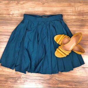 American Apparel pleated circle skirt
